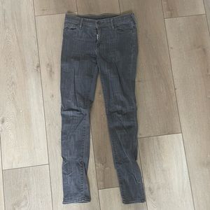 True Religion Gray Patterned Denim